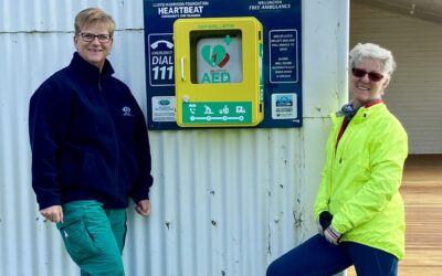 New defibrillators equip remote communities for medical emergencies